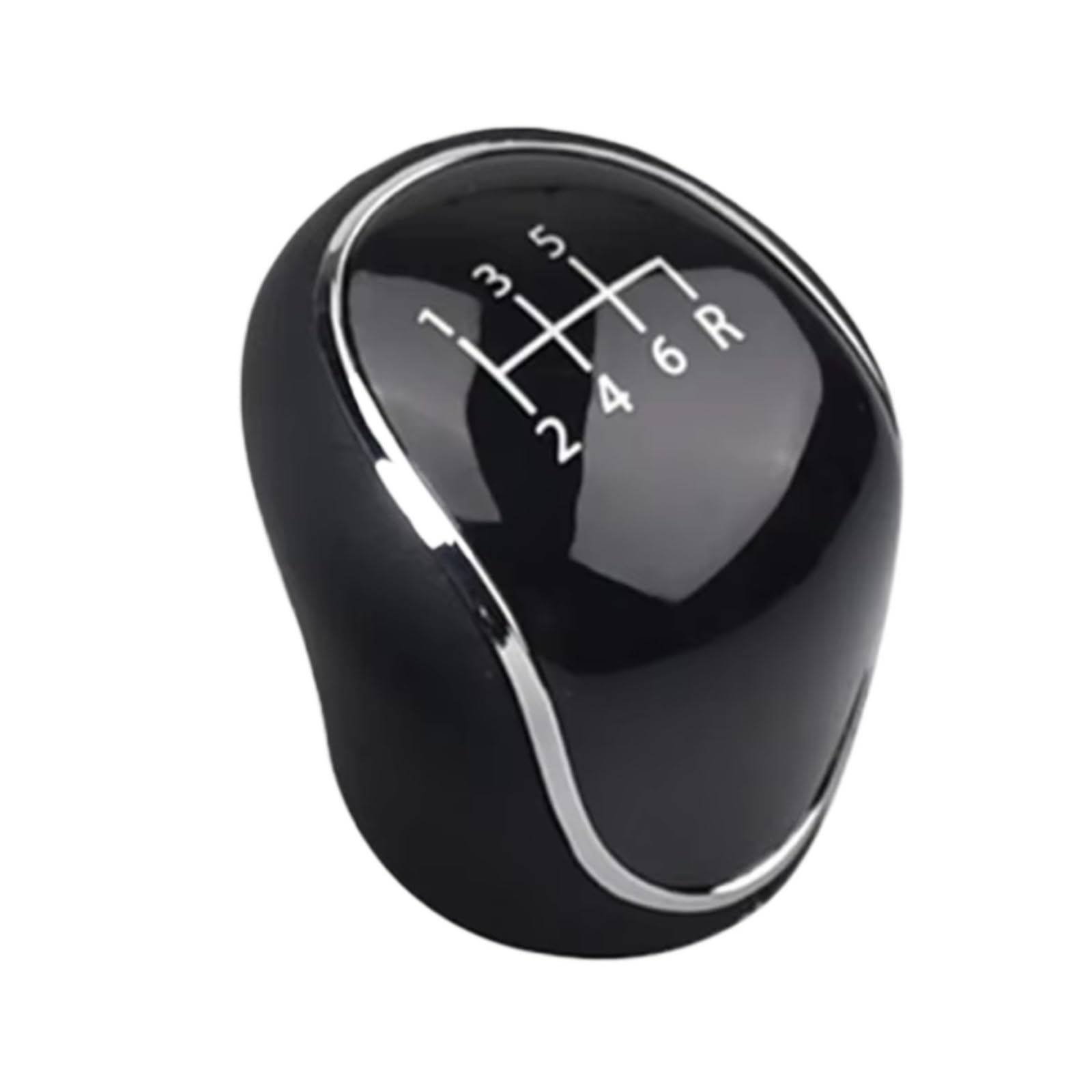 MRCBROUEO Car Gear Shift Lever Compatible with for Focus Mk2 2007-2011 for C-Max 2007-2021 Mk3 2011-2018 Gear Shift Knob PU Shifter Lever Headball(123456R)