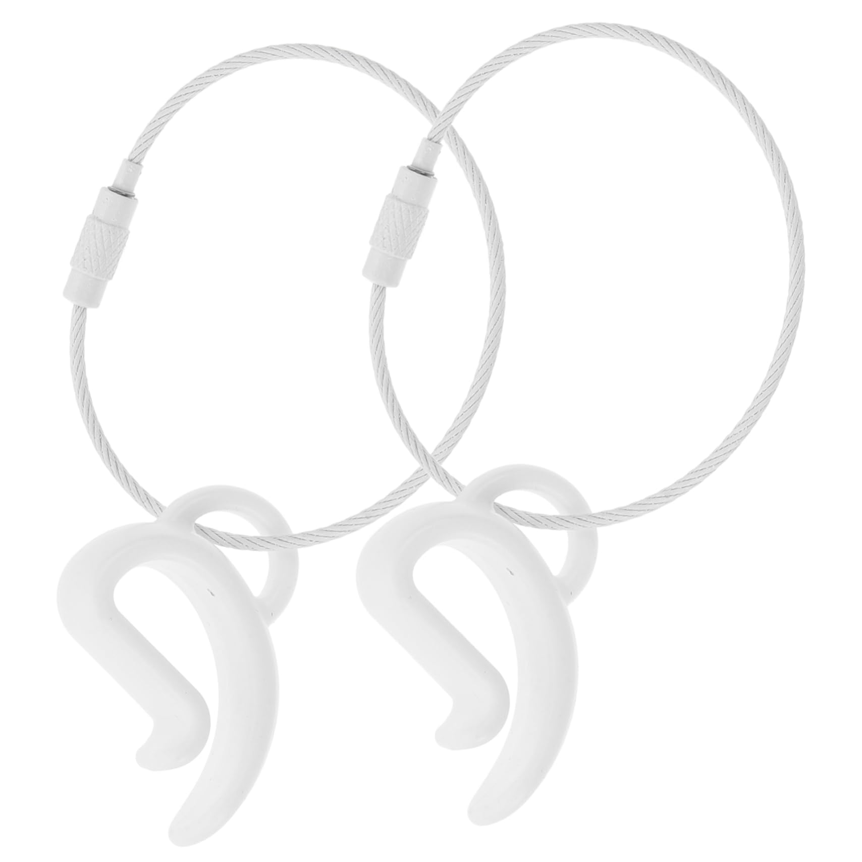 NAMOARLY Clip Holder Portable Disc Carrier Plastic Flying Disc Clamp Anti-wear Material for Outdoor