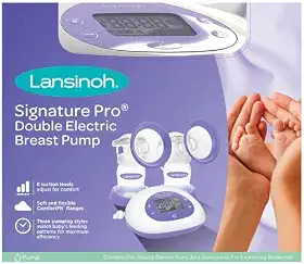 Bomba Tira-leite Elétrica Dupla Signature Pro Lansinoh