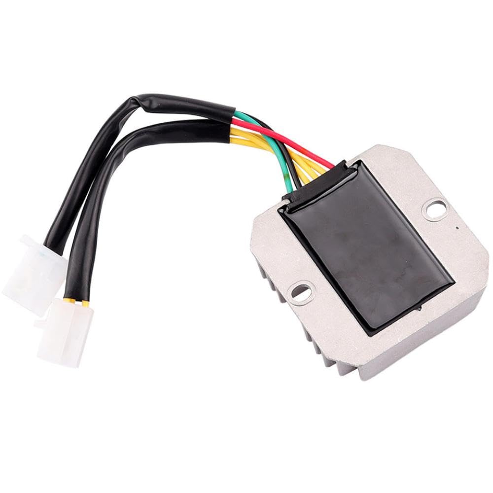 Redresseur de régulateur de Tension 12V, 6 Fils, Compatible avec GY6 50cc 125cc 150cc 250cc, cyclomoteur ATV et Motos similaires