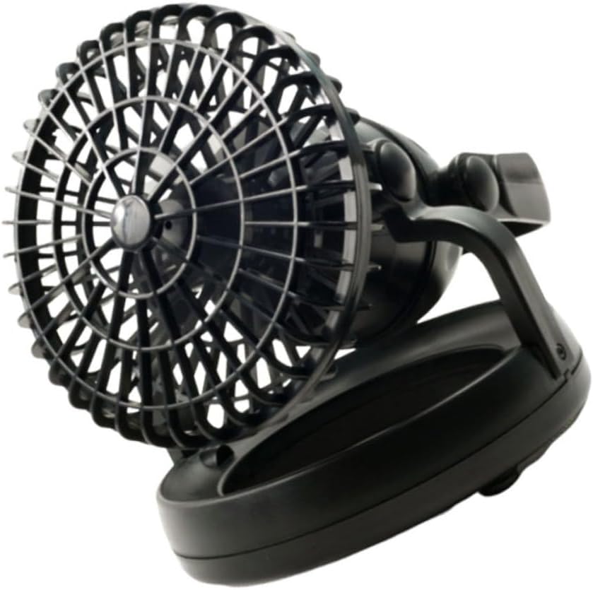 SUPVOX Creative LED Multi Functional Camping Tent Light and Fan for Outdoor Use Black Battery Not Included for Hiking Fishing and Emergency Situations SUPVOX Creative LED Multi Functional Camping Tent Light and Fan for Outdoor Use Black Battery Not Included for Hiking Fishing and Emergency Situations