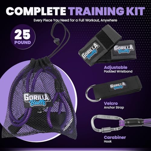 Image of Premium Resistance Bands for Pitchers - Baseball Training Equipment & Fitness Accessories - Adjustable Arm Bands & Stretching Bands for Baseball & Softball Training & Speed Agility