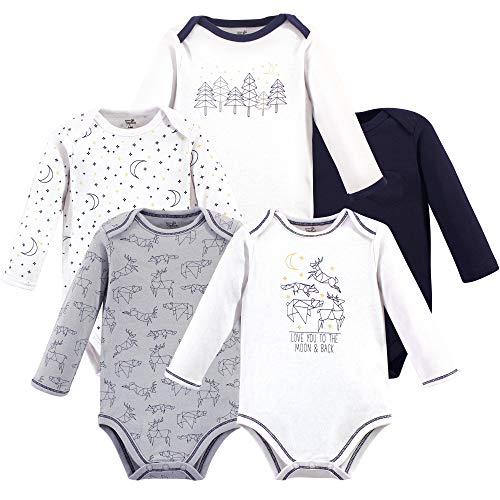 Image of Touched by Nature unisex-baby Organic Cotton Long-sleeve Bodysuits