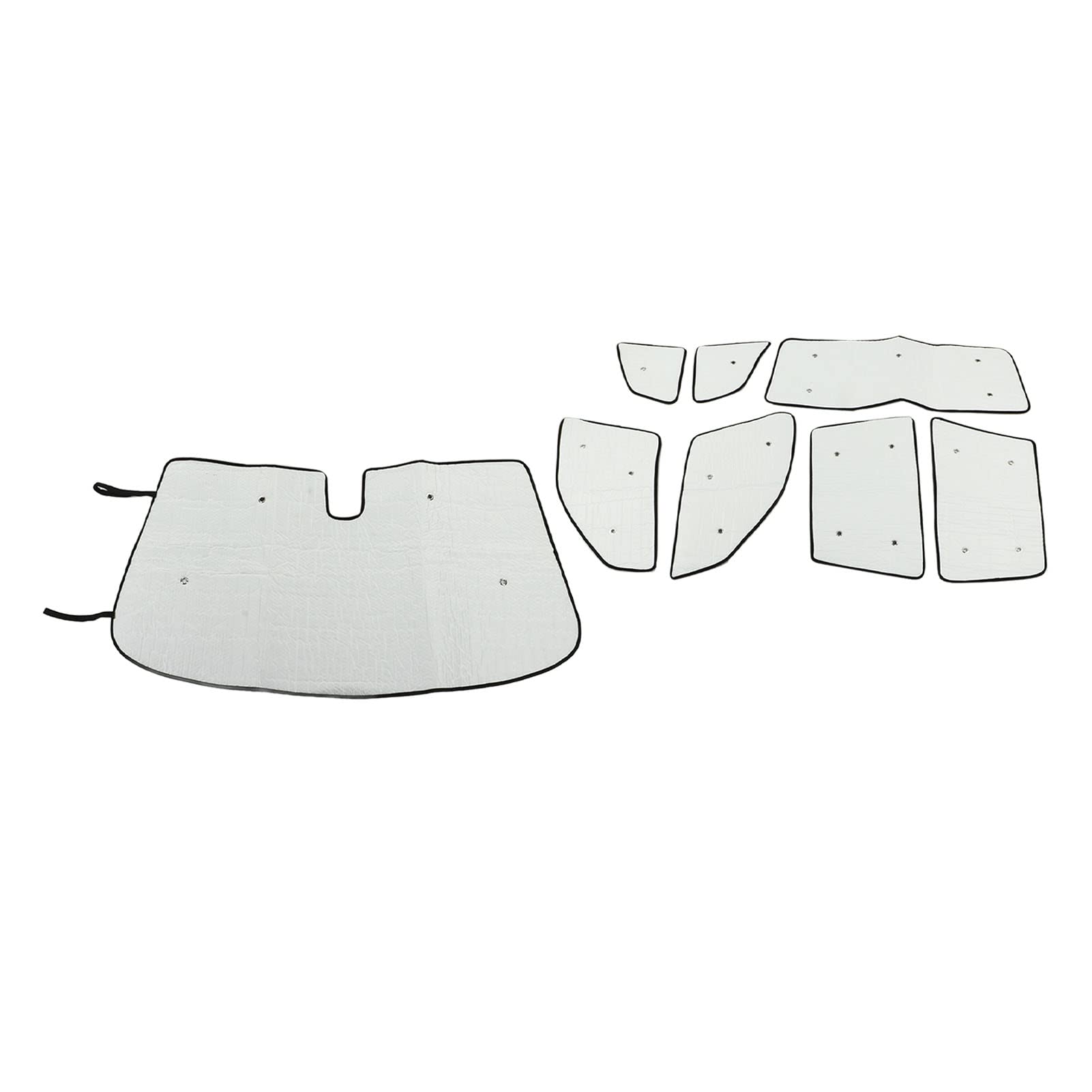 BRRNOO Kit de Parasoles para Coche de 8 Piezas para X3 E83 2006 2010 Eficaz con Ventosas para una Fácil Instalación
