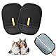 EOAMGO Fellmagnet Handschuh, Wiederverwendbarer Pet Hair Remover & Tierhaarentferner für Hunde und Katzen, Fell Magnet Handschuh zum Entfernen von Tierhaaren auf Kleidung, Sofa (Schwarz)
