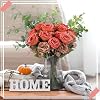 Yuxung Artificial Peonies Flowers - 8 Bundles Silk Boho Floral Arrangements For Wedding & Home - View #5