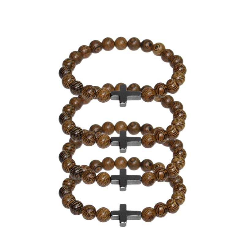 Fuqimanman2020 Natural Wooden Cross Christian...