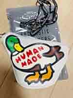 HUMAN MADE ダックデザイン ショルダーバッグ HUMAN MADE ヒューマンメイド ダッグ ショルダーバッグ 黒 新品