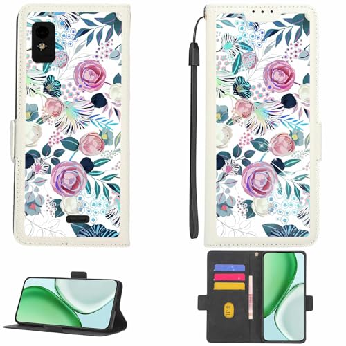 Kinetijy hülle Kompatibel Für Blu Studio Mini 2023 Hülle Hülle Handyhülle Schutzhülle [Mit 9H Festigkeit HD Schutzfolie][RFID-Blockierung][Brechungseffekt] LPT-HUA3