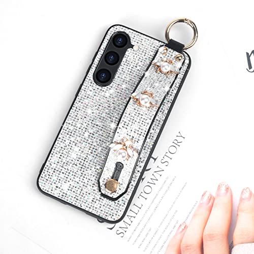 Coque de protection de luxe Samsung S24 Plus robuste avec finitions scintillantes