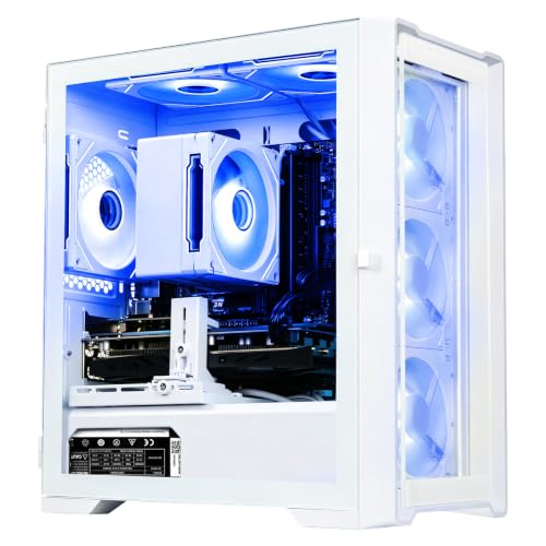 Image of LXZ Gaming Desktop PC, Ryzen 7 4700LE, GeForce RTX 3050 8GB, 16GB DDR4 RAM
