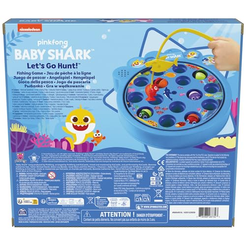Spin Master Baby Shark Gone Fishing Game miniatura 5