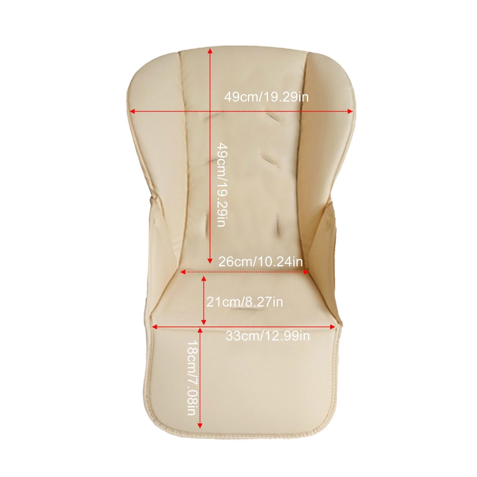 Coprisediola per seggiolone – Cuscino impermeabile da pranzo | Imbottitura morbida in spugna alimentazione bimbi | Piano assorbente universale ragazze ragazzi pasti famiglia