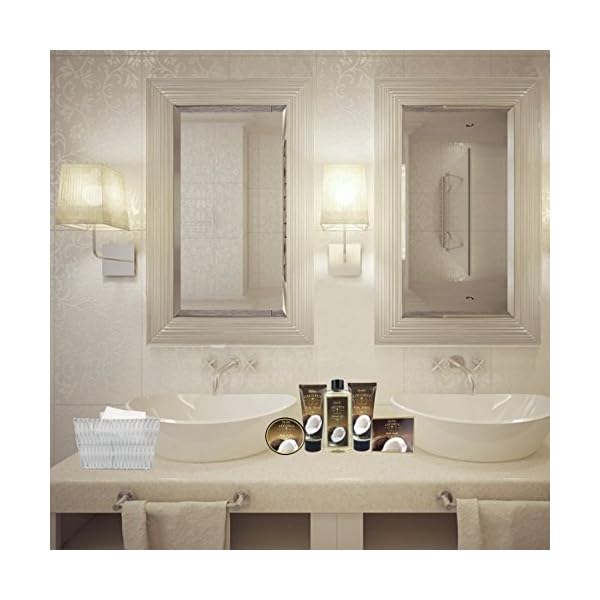 Spa-Gift-Baskets-Bath-and-Body-Set-with-Refreshing-Coconut-Fragrance-Lovestee-Bath-and-Body-Gift-Set-Includes-Shower-Gel-Body-Lotion-Body-Scrub-Body-Butter-Bath-Salt-and-Loofah-Back-Scrubbed Christmas Spa Gift Baskets Bath and Body Set with Refreshing Coconut Fragrance Lovestee - Bath and Body Gift Set Includes Shower Gel Body Lotion Body Scrub Body Butter Bath Salt and Loofah Scrubbed