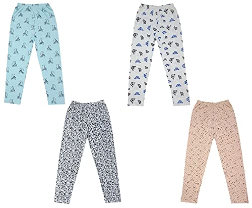 Image of indi weaves Regular Fit Cotton Printed Girls Pyjamas Set