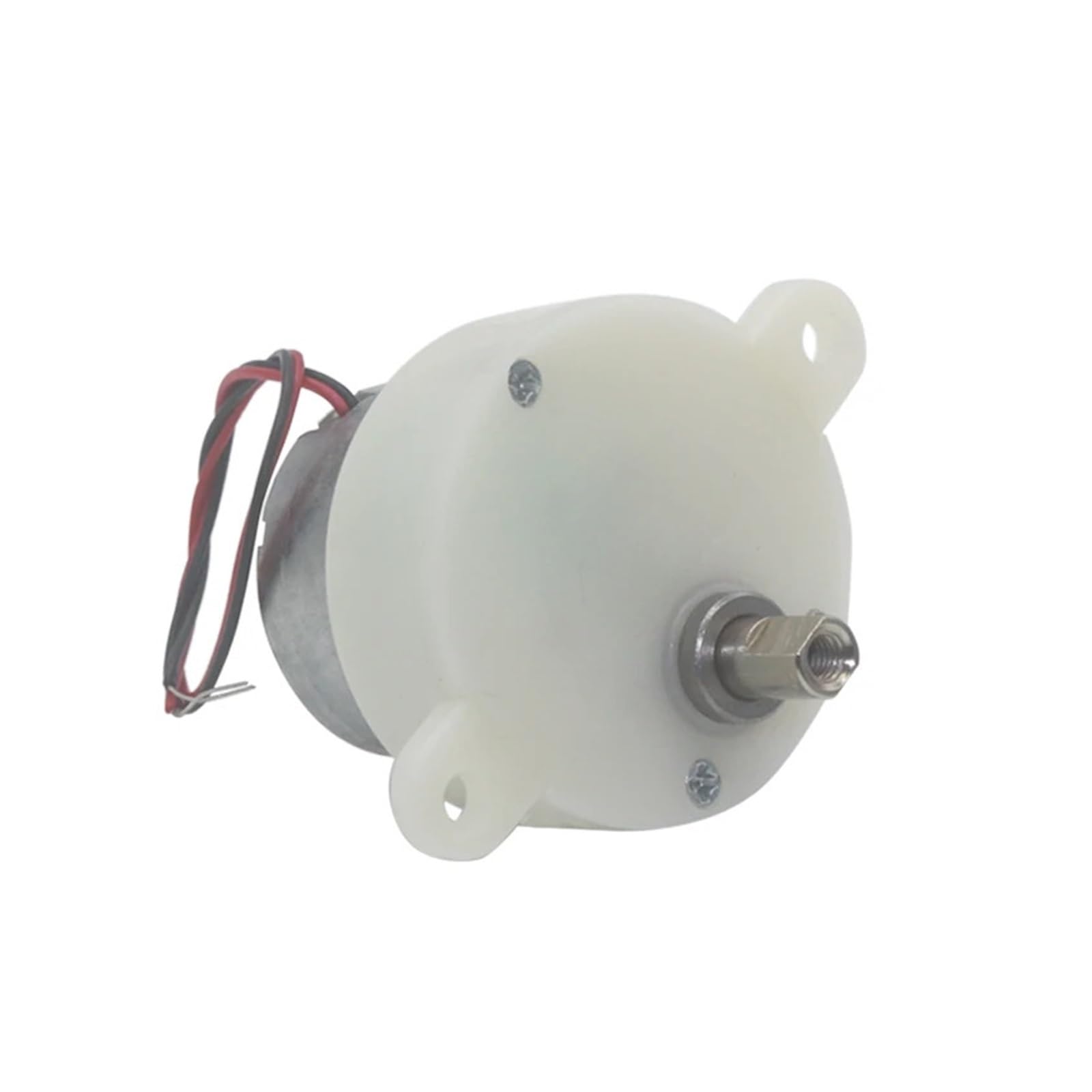 ZIDRMTKVK JS-30 Gear Motor 6v Eccentric Low Speed 5RPM 100RPM Plastic Silent Reducer(6v 100rpm)