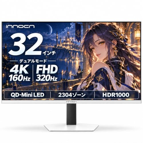 Amazon.co.jp: INNOCN MiniLED 4k モニター 32インチ ゲーミング