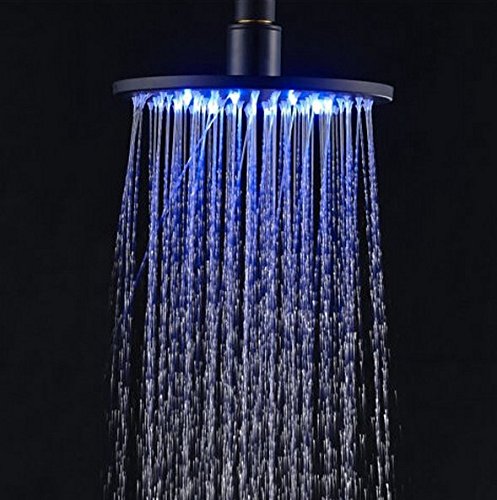 Ensemble de douche rond LED Gowe Orb haute performance avec douchette