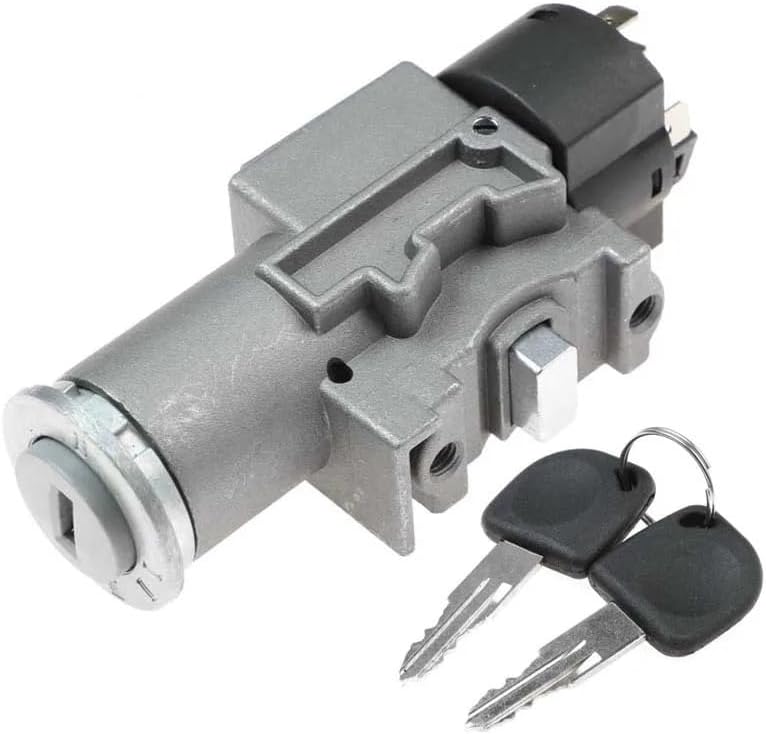 Ignition Lock Switch 93741068 531409 Ignition Switch Lock Barrel Cylinder Set + 2 Keys for Chevrolet for Matiz