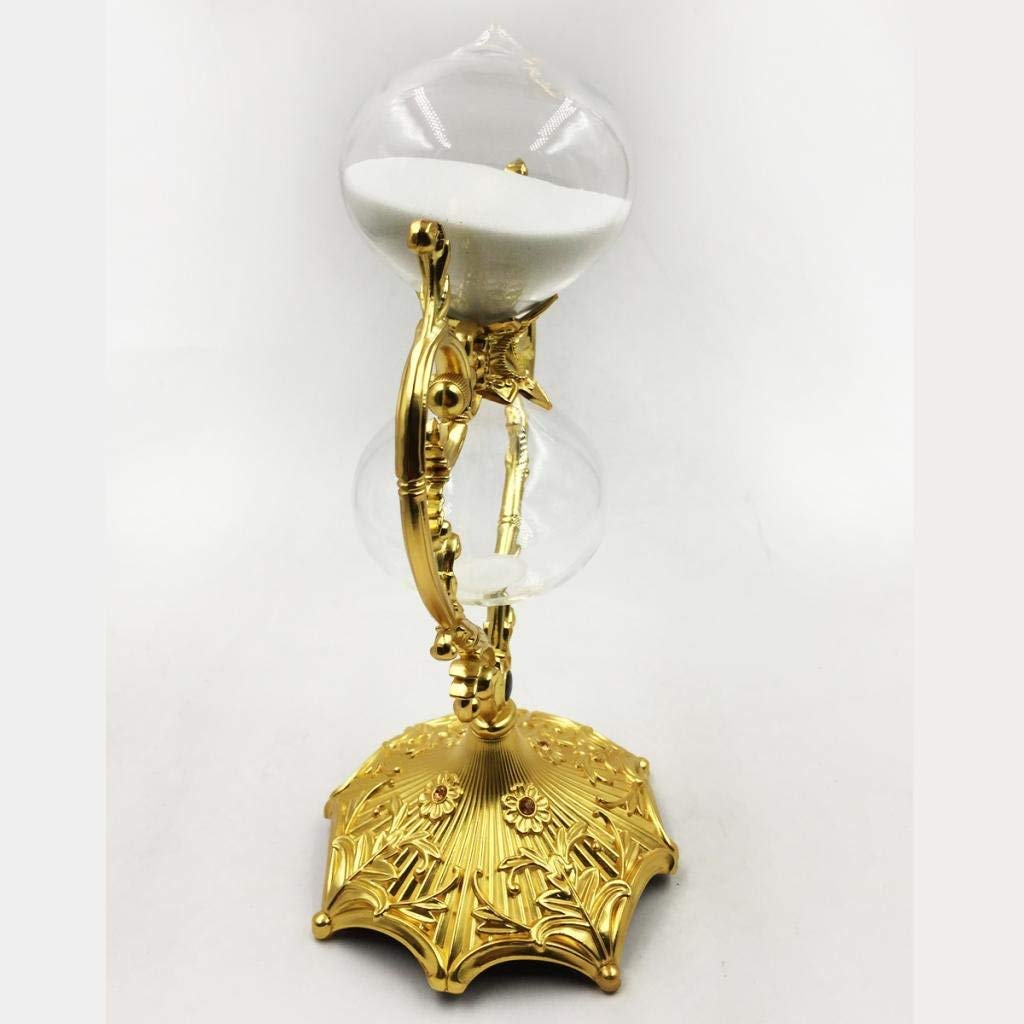 Sanduhr 30 Minuten Timer Hourglass Sand Timer Kreatives Geschenk Kinder goldfarben