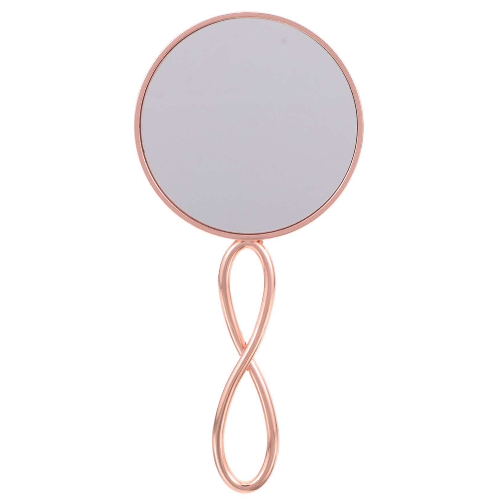 CALLARON Stylish Hand Mirror Portable Makeup Mirror for Women Metal Glass Vintage Design for Travel Home Decor