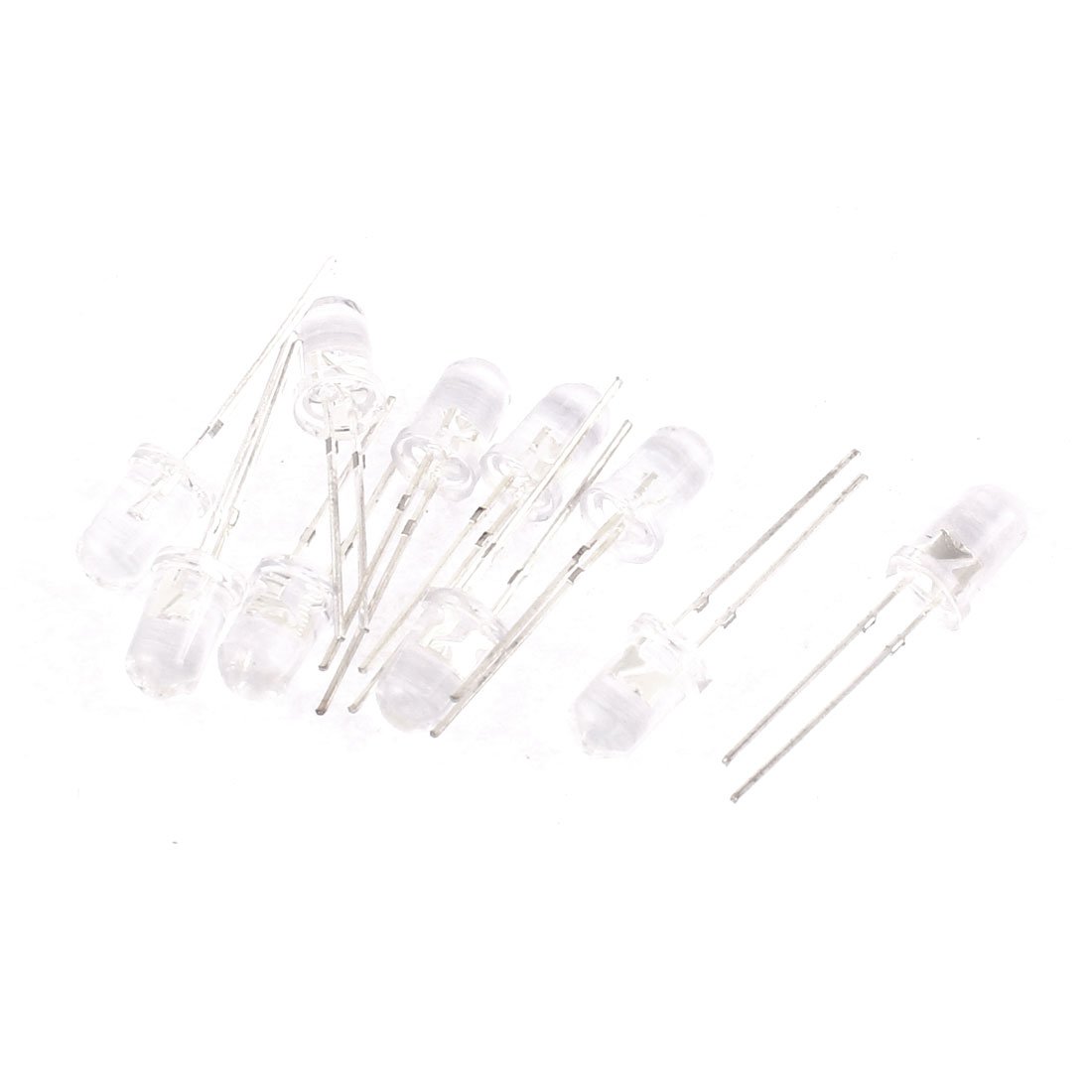 10pcs 5mm diodi Luce Bianca Verde LED diodi a Emissione Lampadina diodi Schottky Perline Lampada
