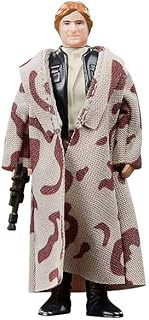 STAR WARS Retro Collection Han Solo (Endor), Return of The Jedi 3.75-Inch Collectible Action Figures, Ages 4 and Up (F7276)
