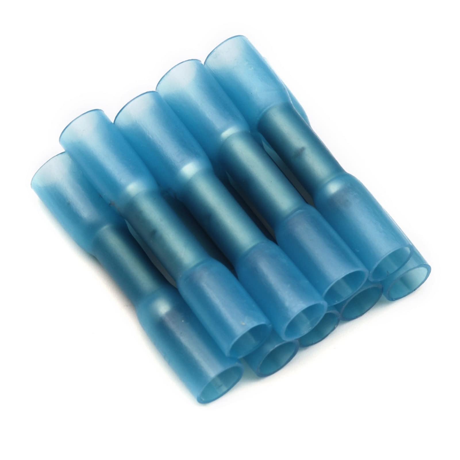 10/20/50 / 100pcs Terminales de Encogimiento de Calor de Calor eléctrico Soldadura Sello Conectores de Cable Terminal Automotriz Aislado Impermeable(Rosso,50pcs)