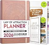 2020 Deluxe Law of Attraction Life Planner - A 12 Month Journey to Increase Productivity, Passion, Purpose & Happiness - Happy Weekly Goal Planner, Organizer & Gratitude Journal + Planner Stickers