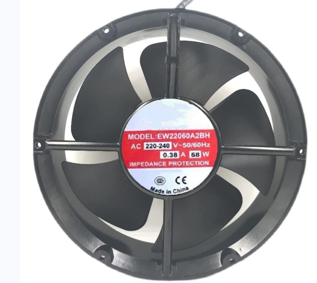 GJEXXPTST 220V 0.38A 58W 22060 Cooling Fan 220X220X60mm