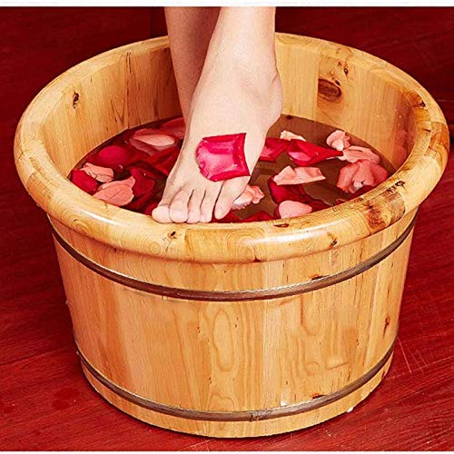 Spa de Pies Barril de Madera Maciza para Uso Hogar miniatura 3