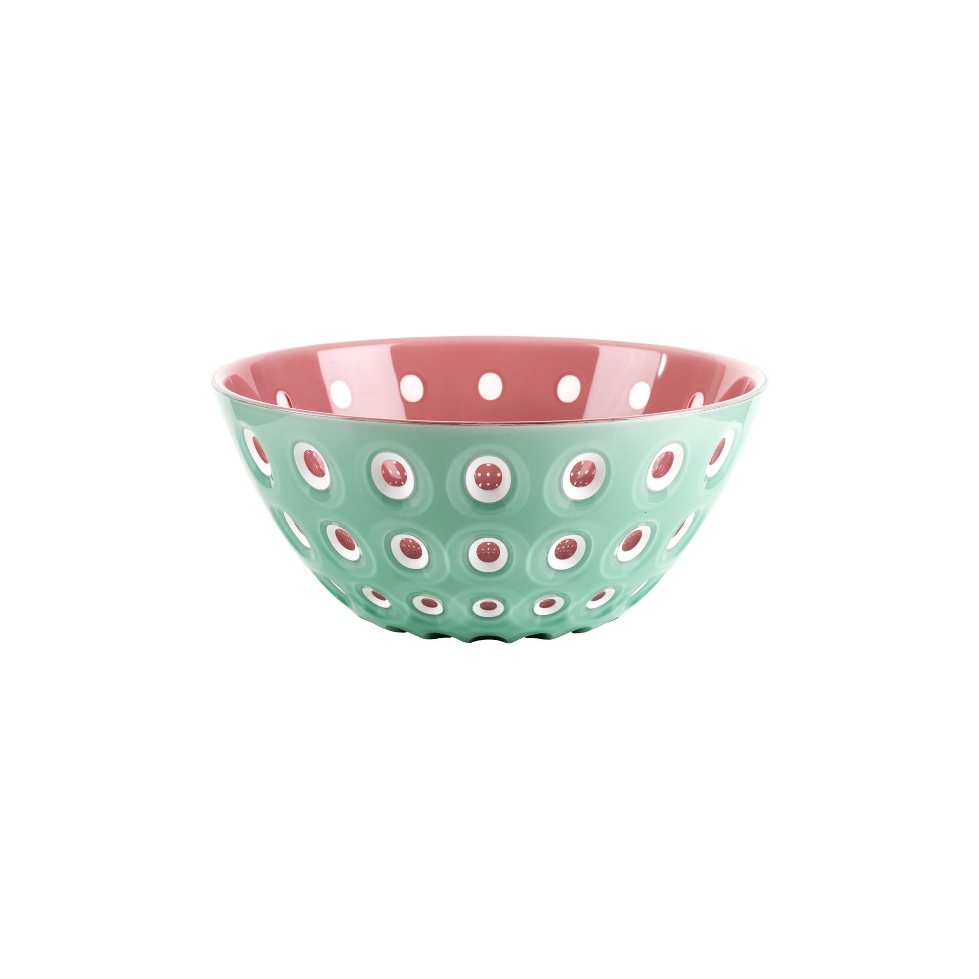Guzzini - Contenitore 25 cm in San 'Le Murrine' (Verde Matcha- Bianco-Malva)