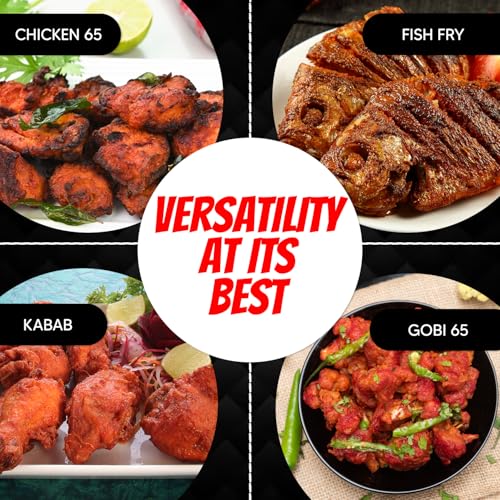 Image of RS Chef'z 3-in-1 Masala Powder 1kg | Versatile Spice Mix for Chilli Chicken 65 Kabab, Chicken Pakoda, Dry Gobi Fry /Manchurian, Fish Fry (500g Pack of 2)