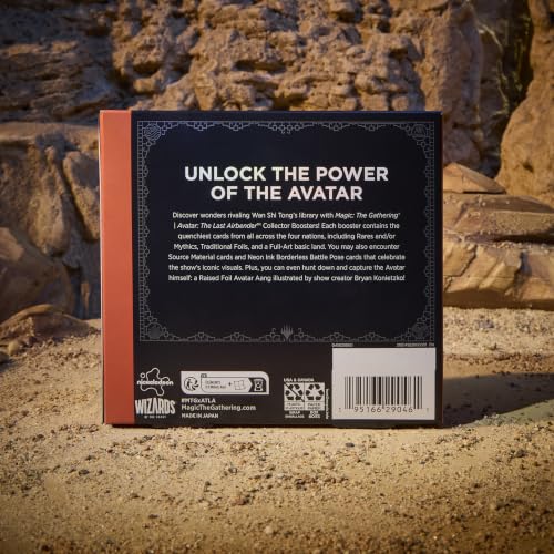 Image of Magic: The Gathering | Avatar: The Last Airbender Collector Booster Box | 12 Packs | Collectible Card Game
