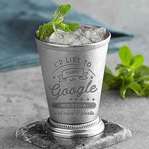 CenterGifts Personalized Graduation 11 Oz Mint Julep Style Cup