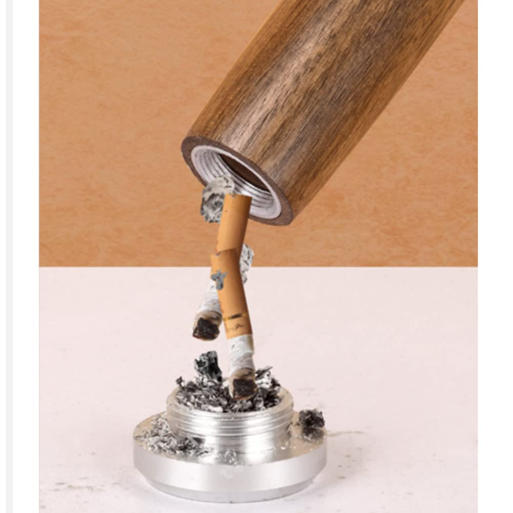 Amazon.com: Walnut Cigarette Holder, Car Indoor Smoking Anti-flying Tobacco  Ash Cover, Bullet-free Ash, Portable Ashtray : Home & Kitchen