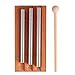3-Tone Tabletop Chime – Musical Percussion Instrument with Resonant Aluminum Bars for Meditation, Relaxation, Sound Healing, Yoga Sessions, Mindfulness Practice, Ambient Scoring