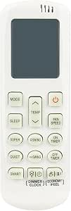 ALLIMITY Universal Sostituisci Condizionatore Telecomando adatto per Haier Air Conditioner AC A/C 0010401715BW