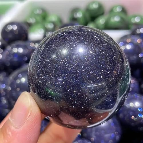 Cuarzo azul arena mdbjtcyzn el regalo ideal de cristal natural en esfera 3