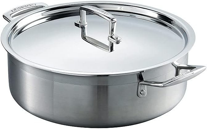 3-Ply Stainless Steel Sauteuse, 3-Ply, 28 cm, 96100928000000