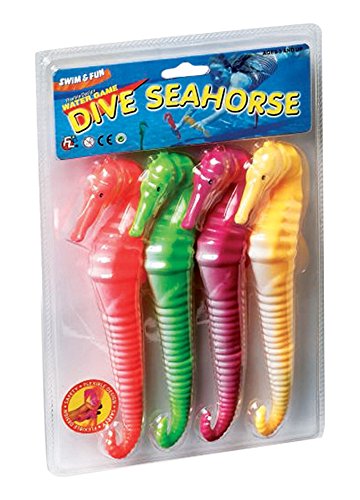 EFFEA48006 Water Game Dive Seahorse, Yellow