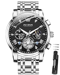 Silver Band Black Face-2856