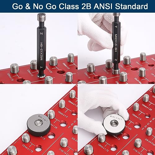 Altitudecraft AC072 Thread Checker, Nut And Bolt Thread Checker, Bolt Size And Thread Gauge thumb #2
