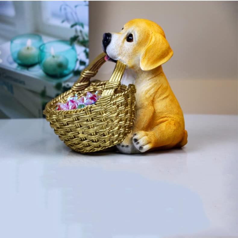 犬 置物 装飾 ジュエリートレイ 犬 鍵 収納 ボウル テーブル デスクトップ 装飾 屋外 像 雑貨 バスケット 多機能 オフィス