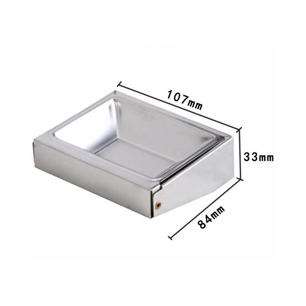 Free Punching Fashion Stainless Steel Ashtray Creative Personality Wall-Mounted Ashtray for Home Office Toilet Bathroom Eliminate Smoke