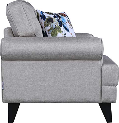 Image of Hometown Paddington Plus Fabric Single Seater Sofa in Beige Color, Large