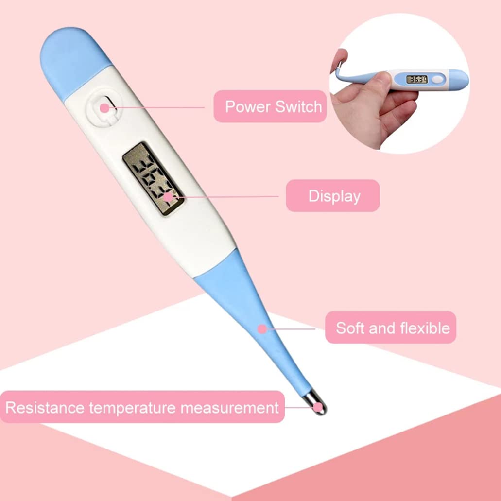 Baby Healthcare and Grooming Kit Baby Nasal Aspirator Nail Clipper Hairbrush Set Newborn Daily Cleaning Care Kit 13 PCS/Set, B, Blue, Nursery Care Health and Grooming kit Style B-Blue image 5 of 8 B0D1Q671HP