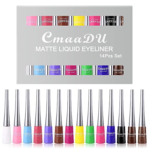 BONNIE CHOICE 14-Color Liquid Eyeliner Set