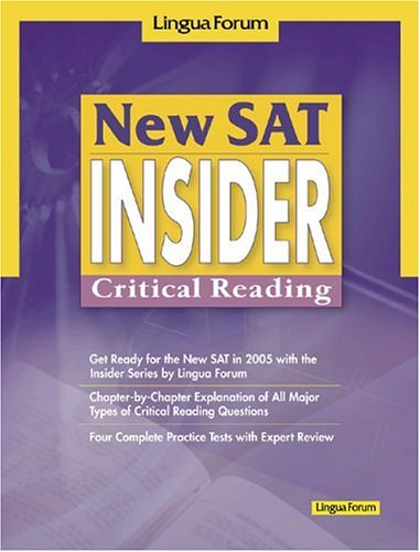 New SAT Insider: Critical Reading