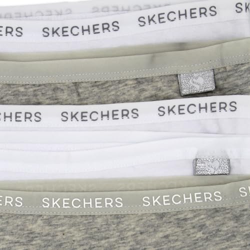 Skechers Girls' Amazon Exclusive Combed Cotton Blend Panties with Unique Prints and Pack, Sizes 2/3t, 4, 6, 8 and 103